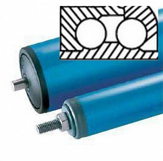 Plastový dopravníkový váleček - S50-F10-207-227
